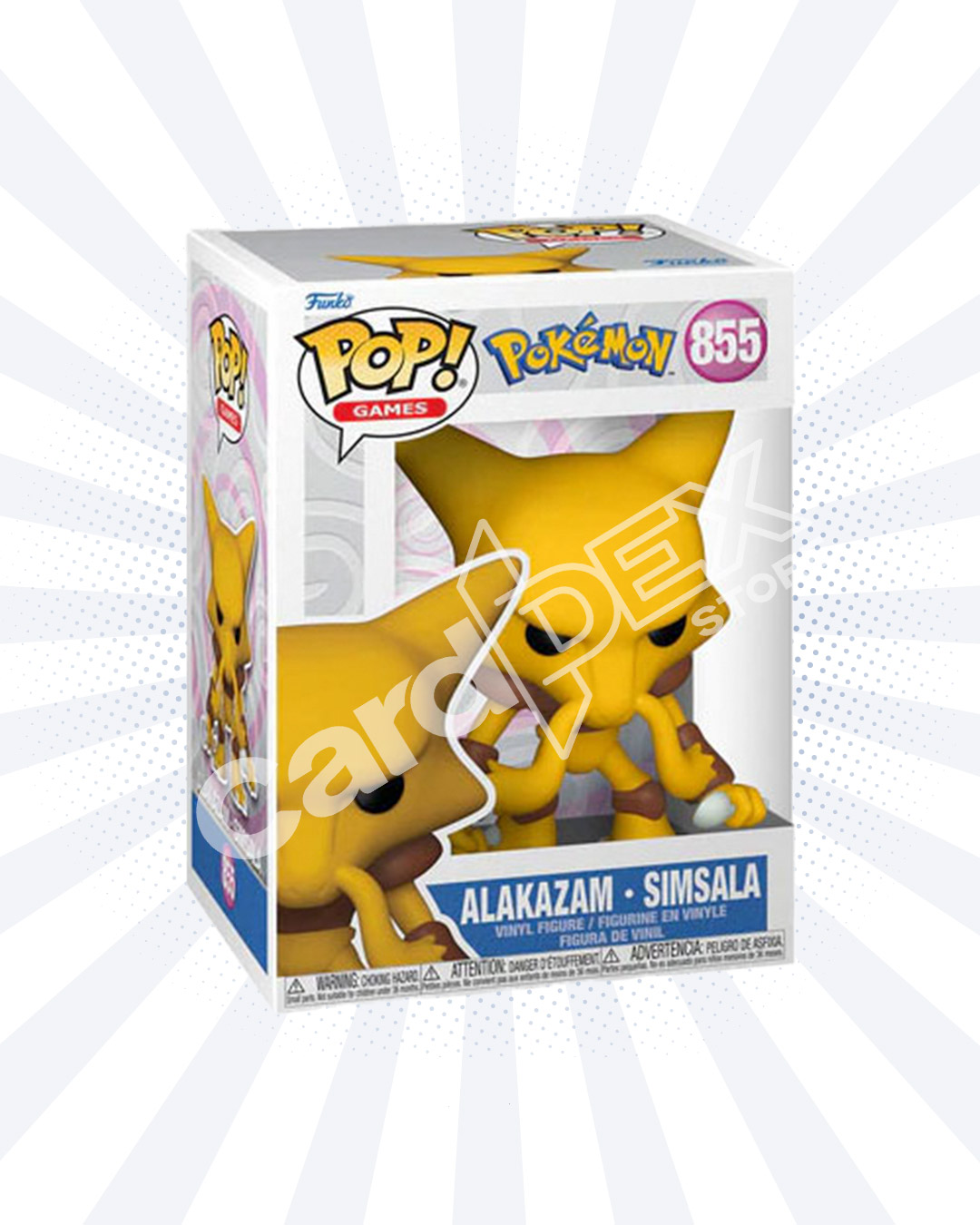 Funko Pop Pokemon Alakazam 855